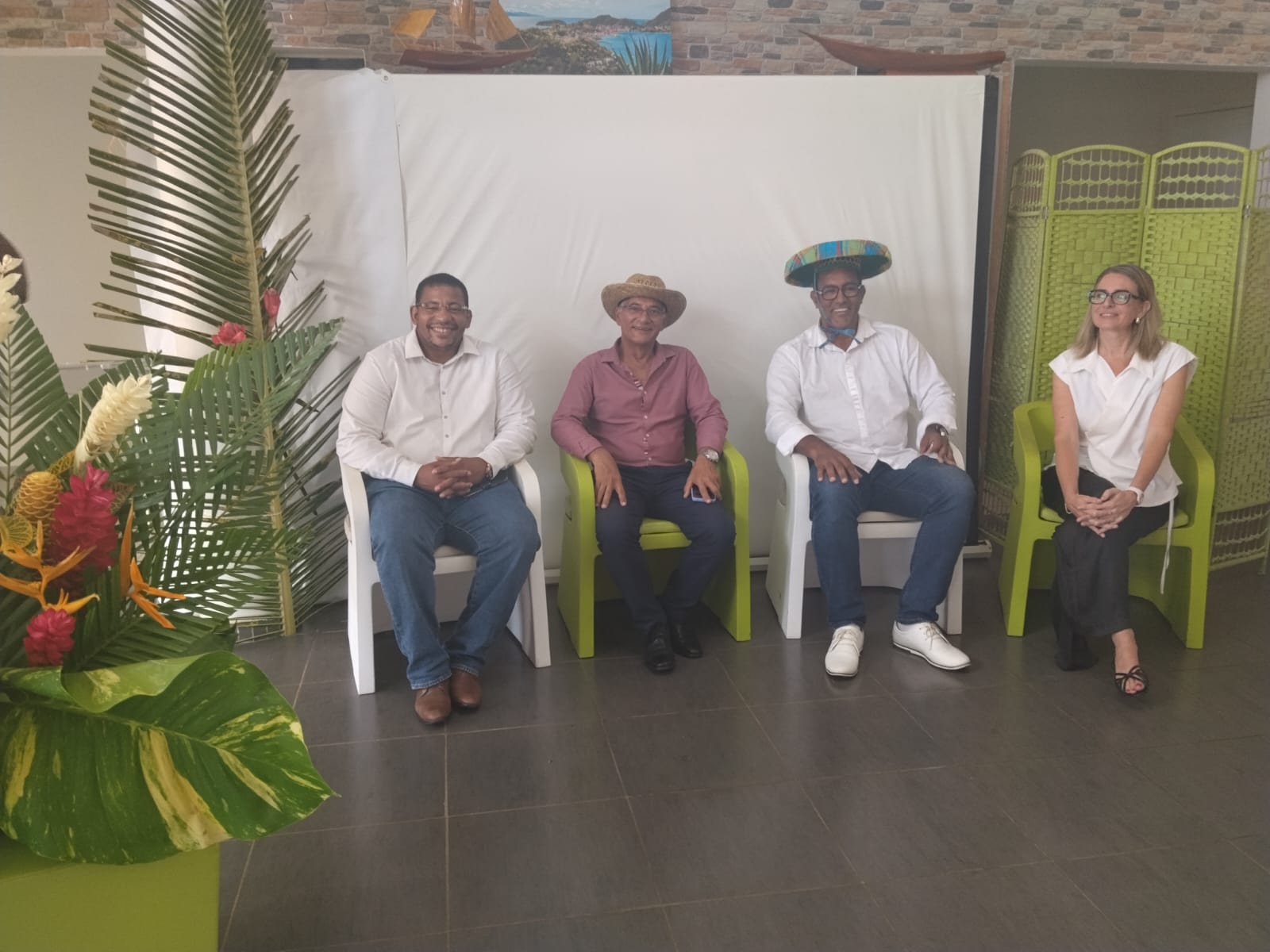 Photo de famille du projet Focus sur Les Saintes 2026 au CHCBE